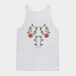 Flower uterus Tank Top